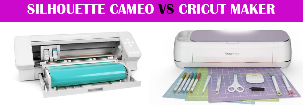 Differenza tra Silhouette Cameo 4 Cricut Maker