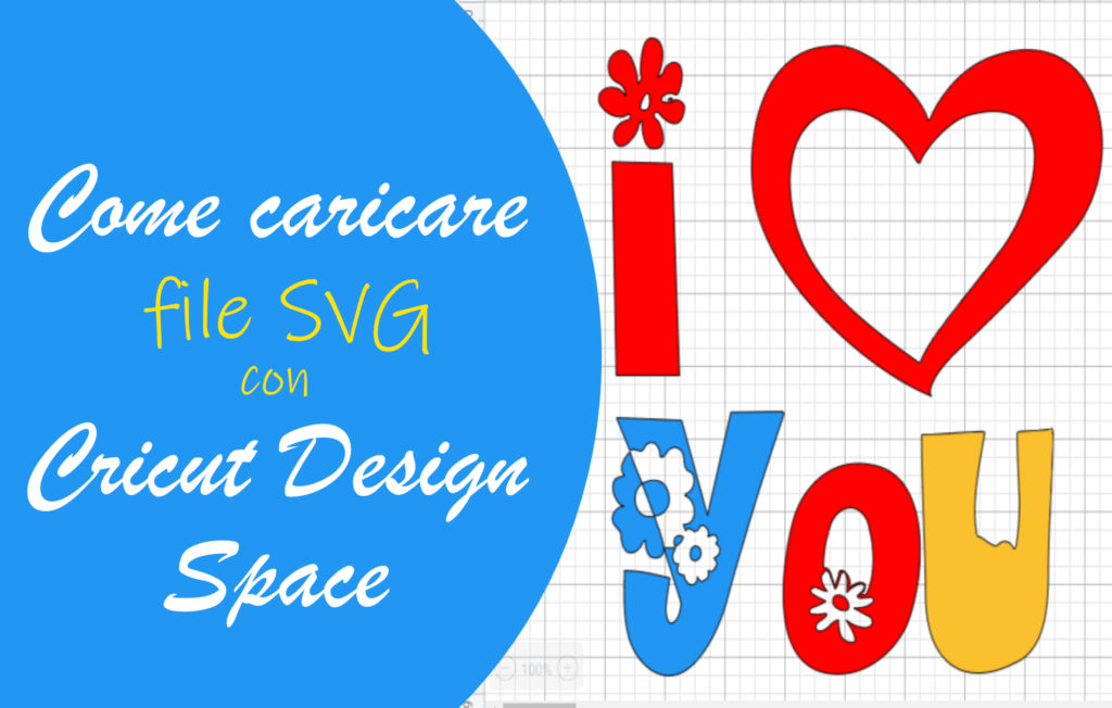 Caricare file SVG Cricut Design Space