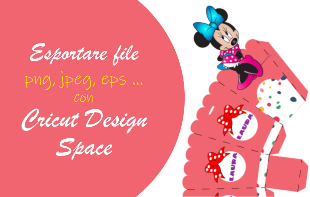 Esportare file con Cricut Design Space