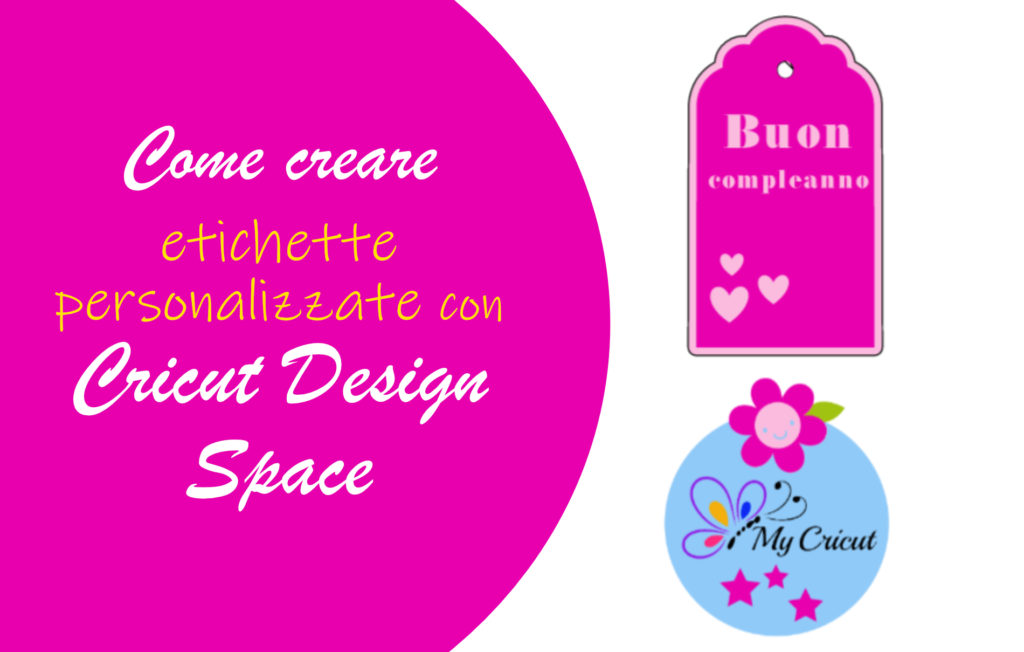 etichette personalizzate cricut