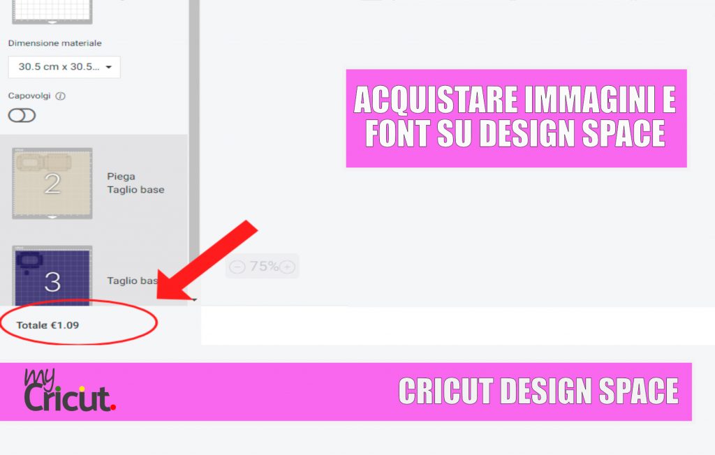 come acquistare su Cricut Design Space