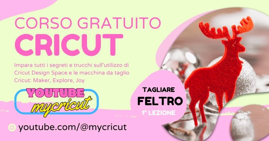 TAGLIARE IL FELTRO CON CRICUT